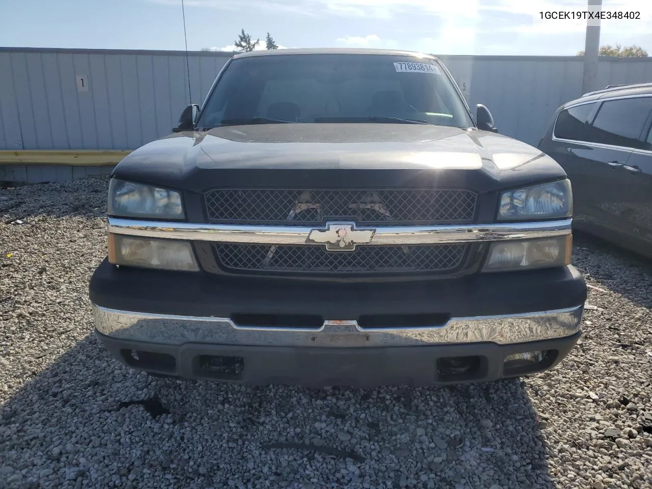 2004 Chevrolet Silverado K1500 VIN: 1GCEK19TX4E348402 Lot: 77893814