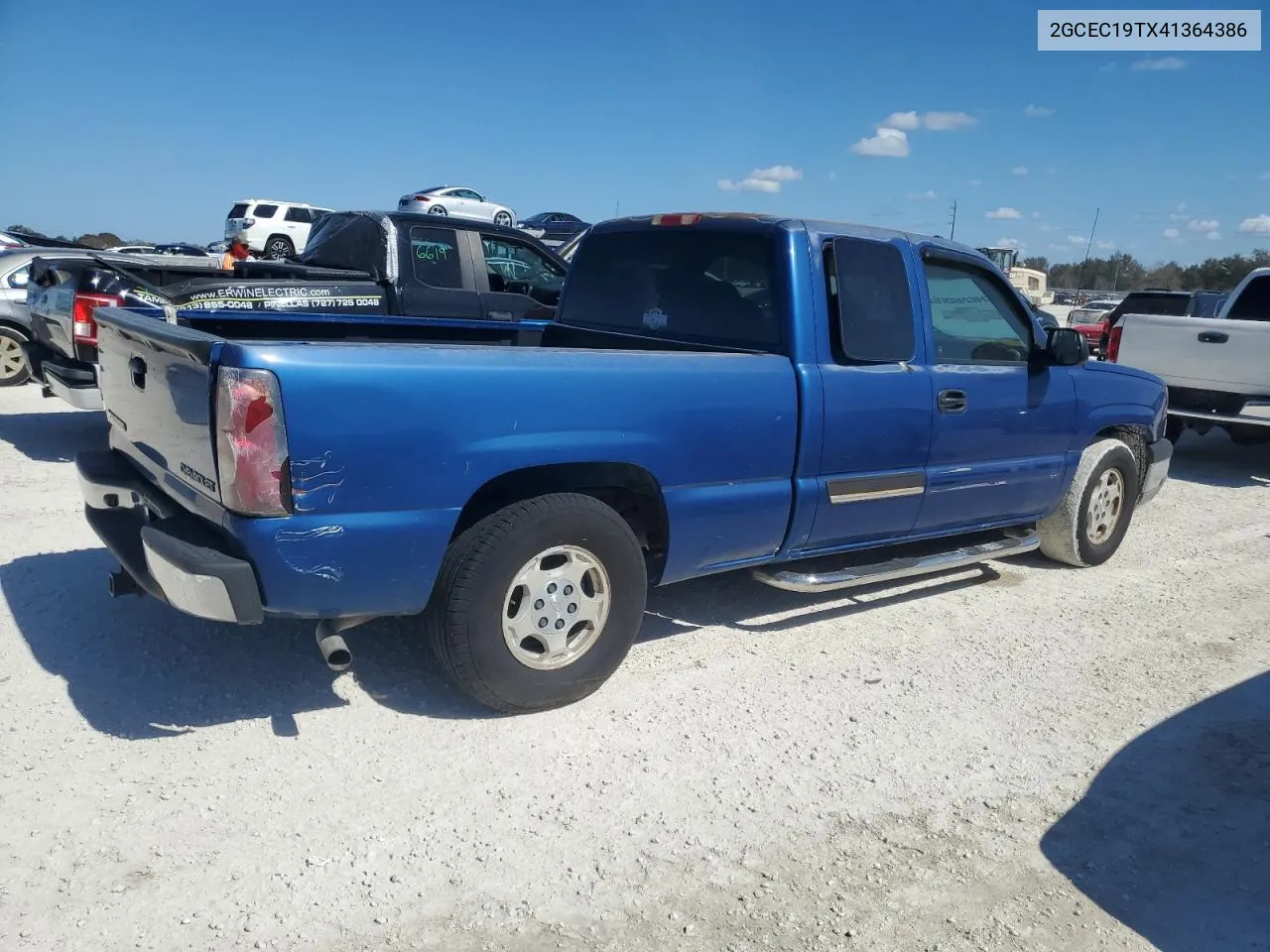 2004 Chevrolet Silverado C1500 VIN: 2GCEC19TX41364386 Lot: 77903154