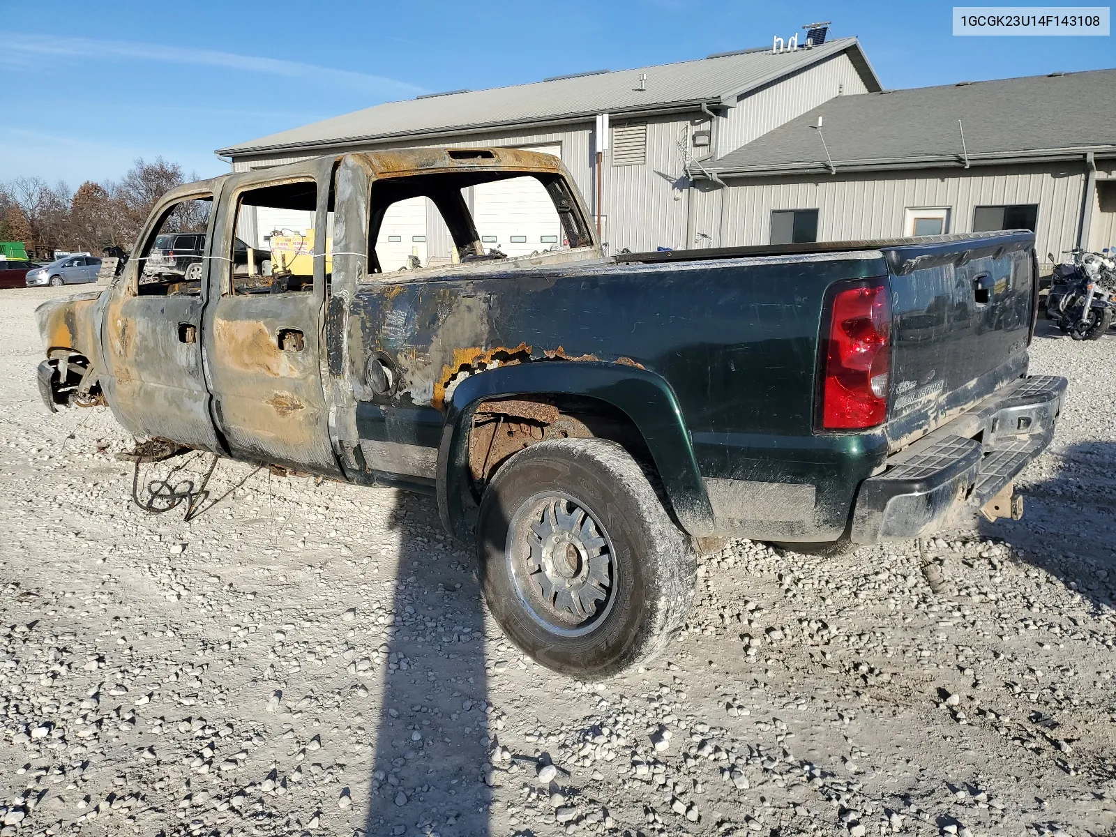 2004 Chevrolet Silverado K2500 VIN: 1GCGK23U14F143108 Lot: 78074433