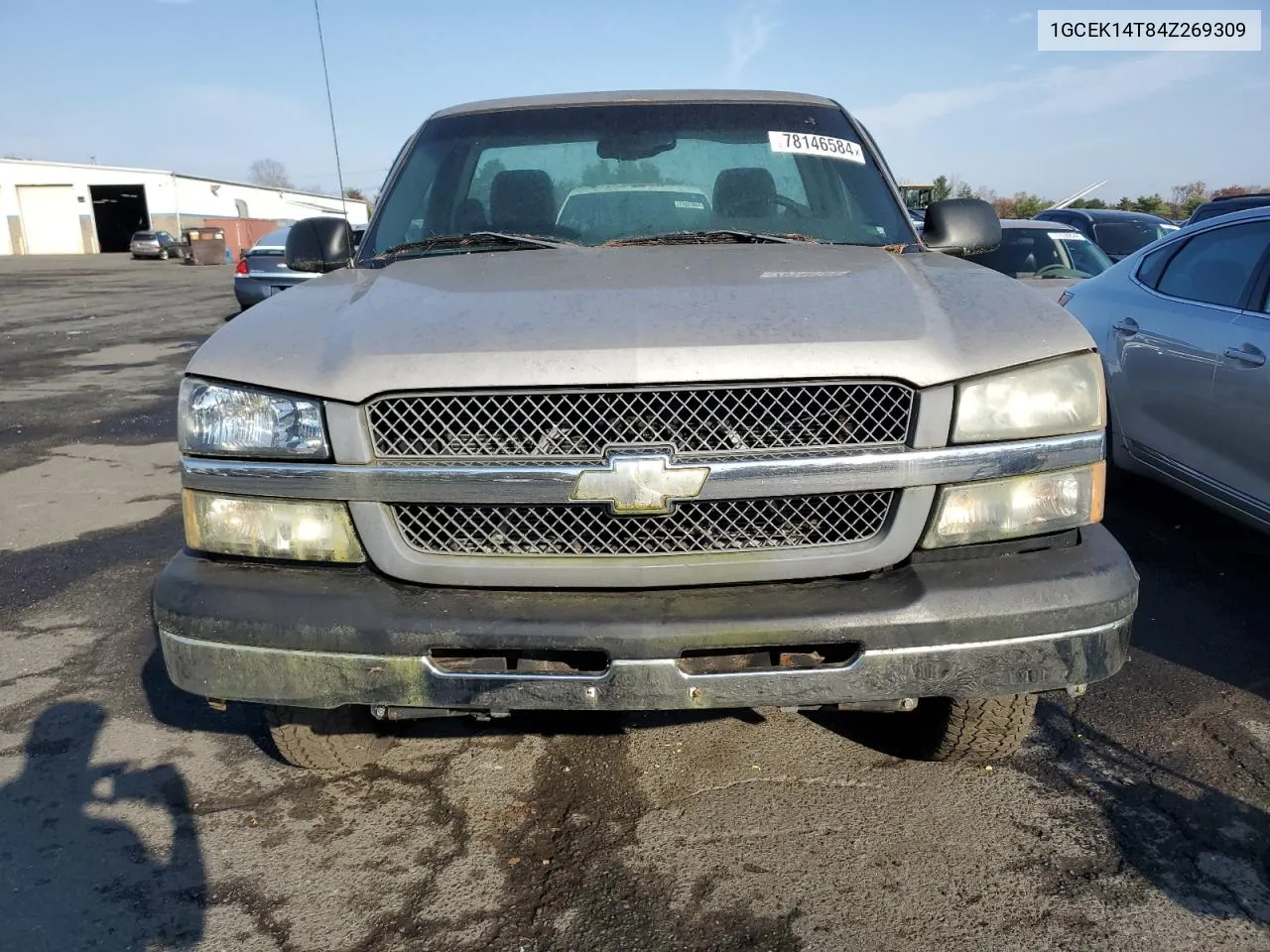 2004 Chevrolet Silverado K1500 VIN: 1GCEK14T84Z269309 Lot: 78146584