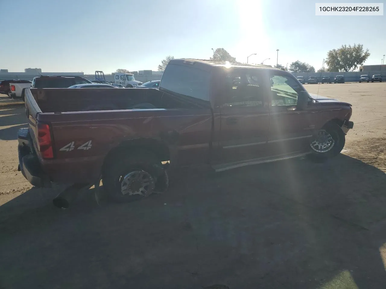 2004 Chevrolet Silverado K2500 Heavy Duty VIN: 1GCHK23204F228265 Lot: 78273744