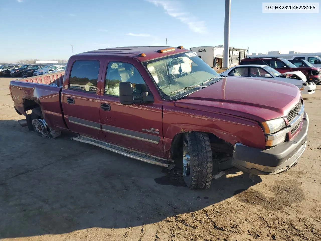 2004 Chevrolet Silverado K2500 Heavy Duty VIN: 1GCHK23204F228265 Lot: 78273744