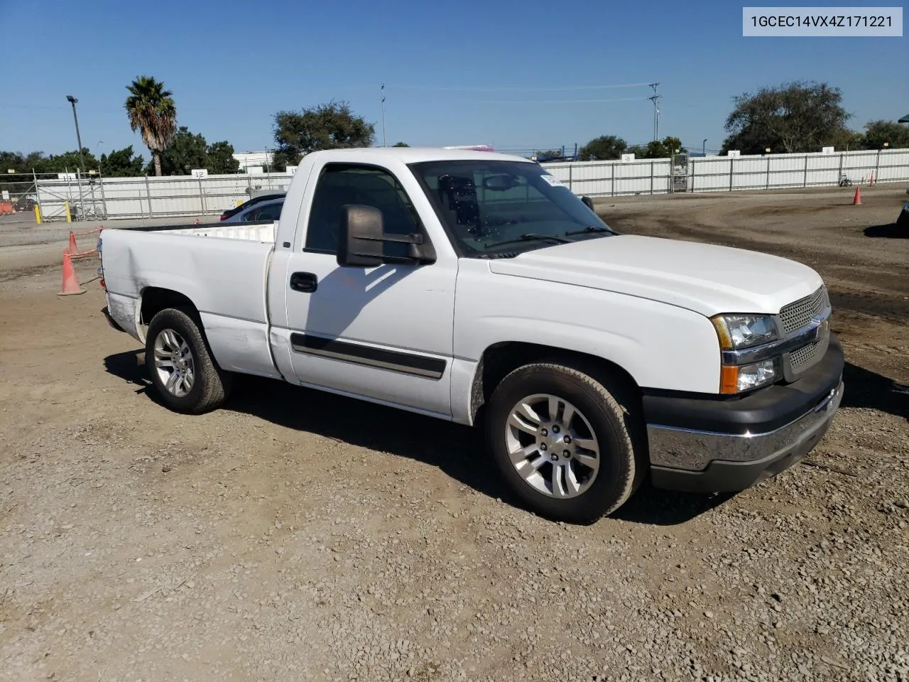 1GCEC14VX4Z171221 2004 Chevrolet Silverado C1500