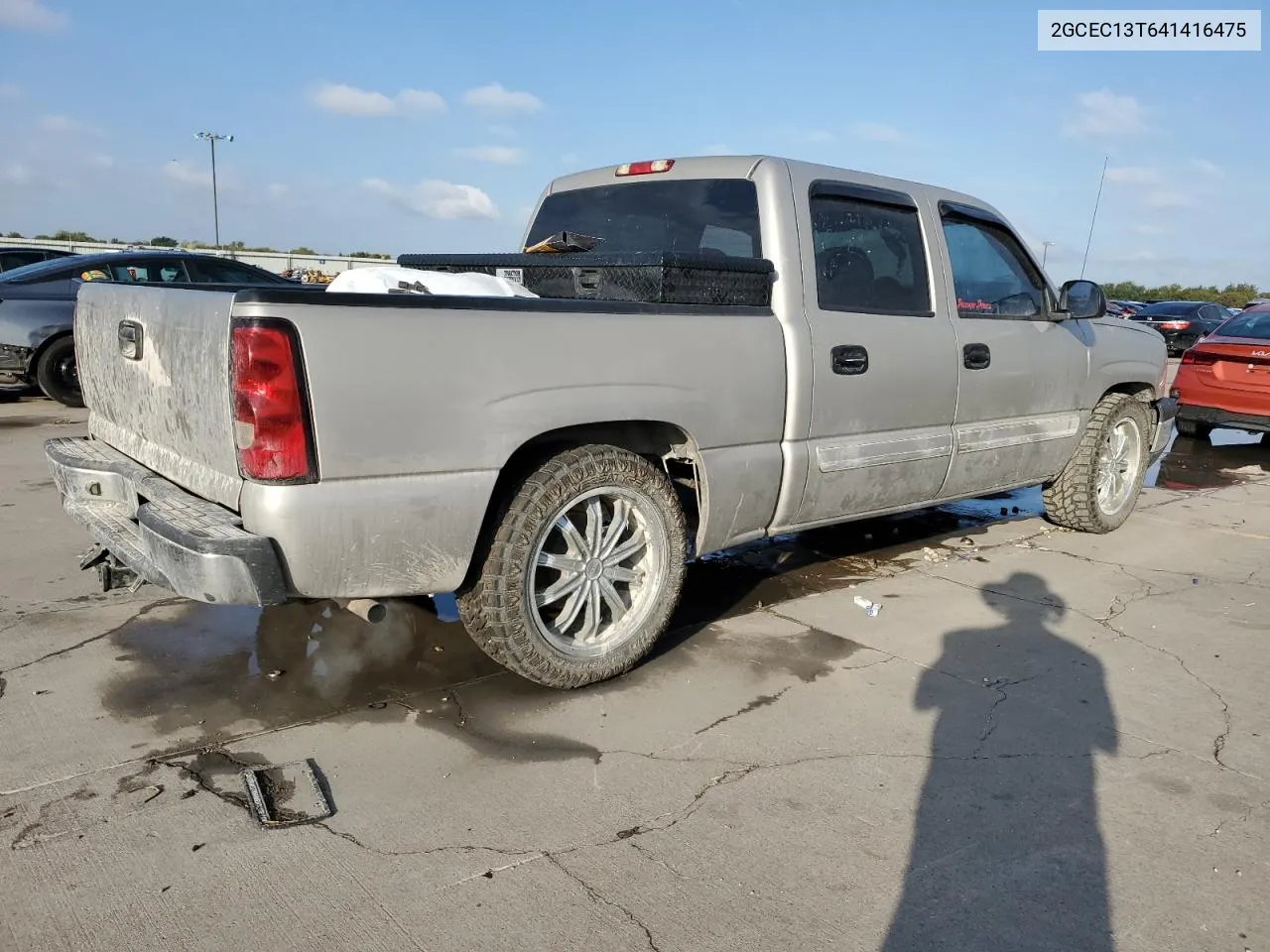 2004 Chevrolet Silverado C1500 VIN: 2GCEC13T641416475 Lot: 78543074