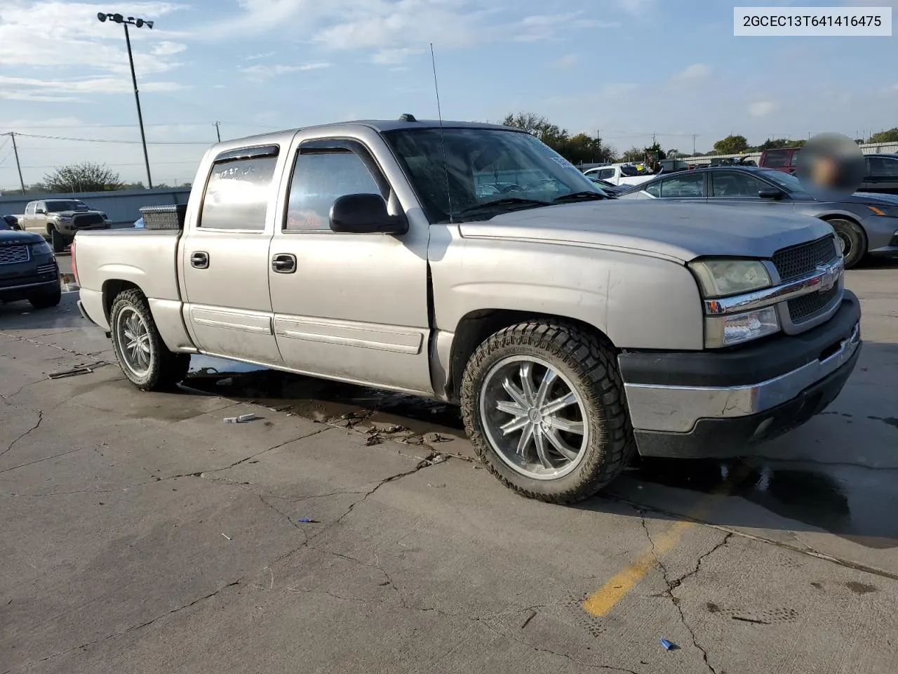 2004 Chevrolet Silverado C1500 VIN: 2GCEC13T641416475 Lot: 78543074