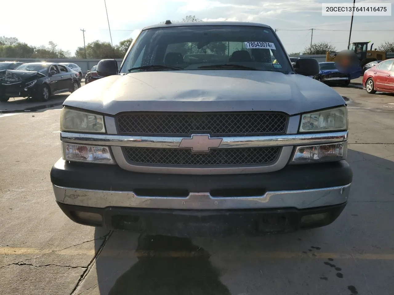 2004 Chevrolet Silverado C1500 VIN: 2GCEC13T641416475 Lot: 78543074