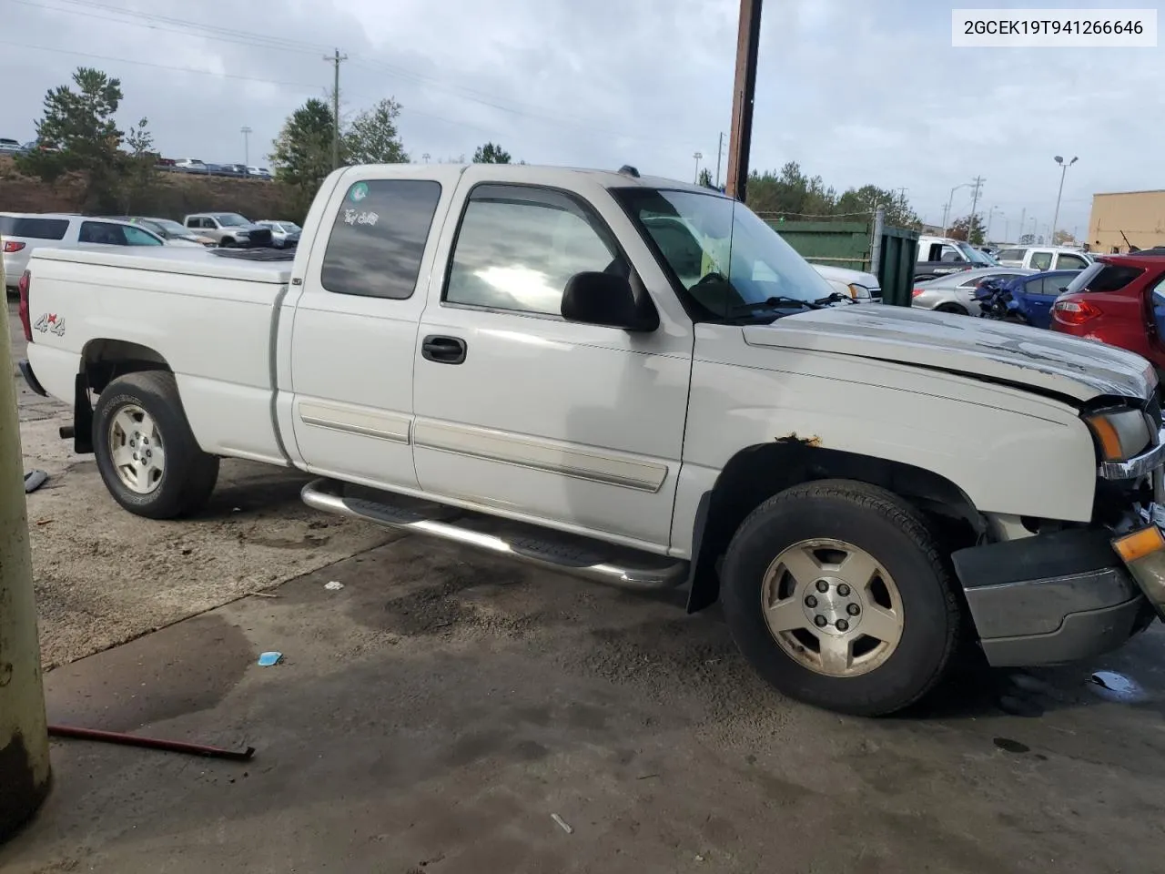 2004 Chevrolet Silverado K1500 VIN: 2GCEK19T941266646 Lot: 79173224