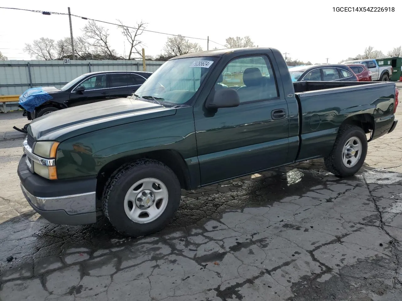 2004 Chevrolet Silverado C1500 VIN: 1GCEC14X54Z226918 Lot: 79285624