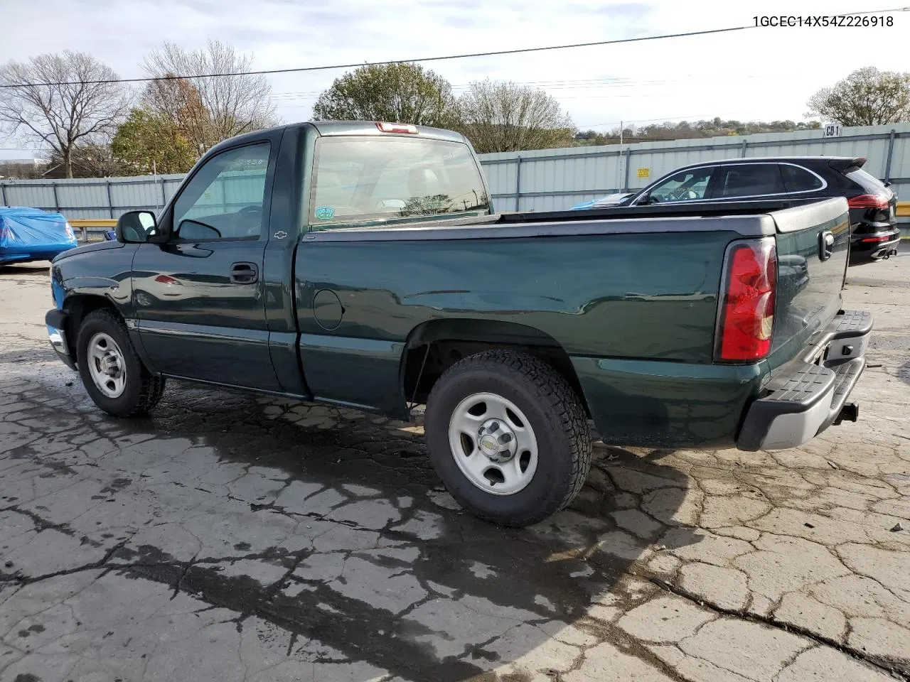 2004 Chevrolet Silverado C1500 VIN: 1GCEC14X54Z226918 Lot: 79285624