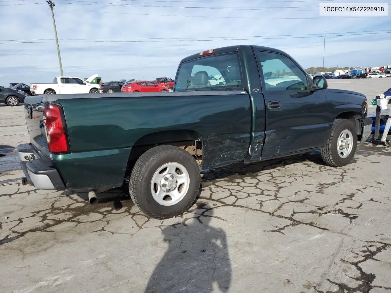 2004 Chevrolet Silverado C1500 VIN: 1GCEC14X54Z226918 Lot: 79285624