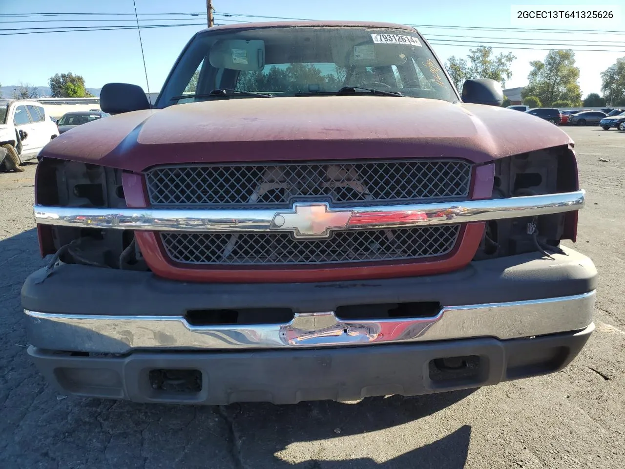 2004 Chevrolet Silverado C1500 VIN: 2GCEC13T641325626 Lot: 79312614