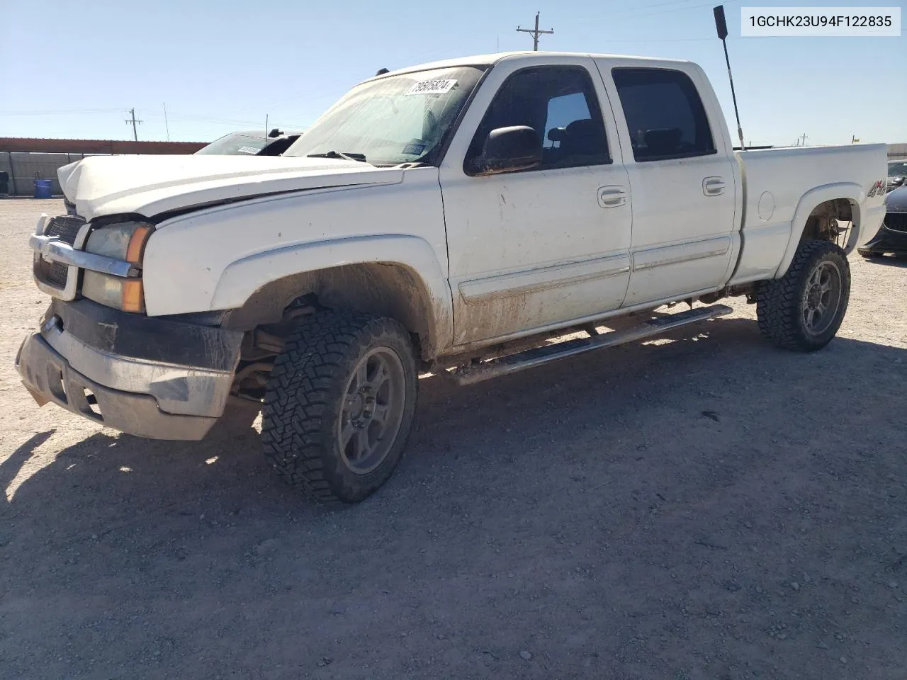 2004 Chevrolet Silverado K2500 Heavy Duty VIN: 1GCHK23U94F122835 Lot: 79505824