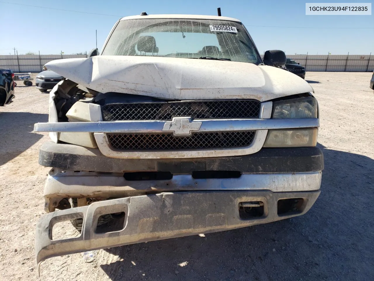 2004 Chevrolet Silverado K2500 Heavy Duty VIN: 1GCHK23U94F122835 Lot: 79505824