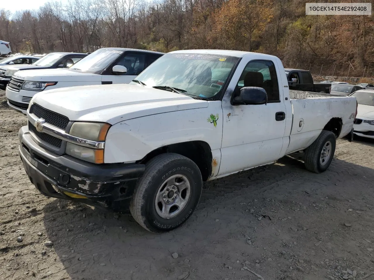 2004 Chevrolet Silverado K1500 VIN: 1GCEK14T54E292408 Lot: 79575014