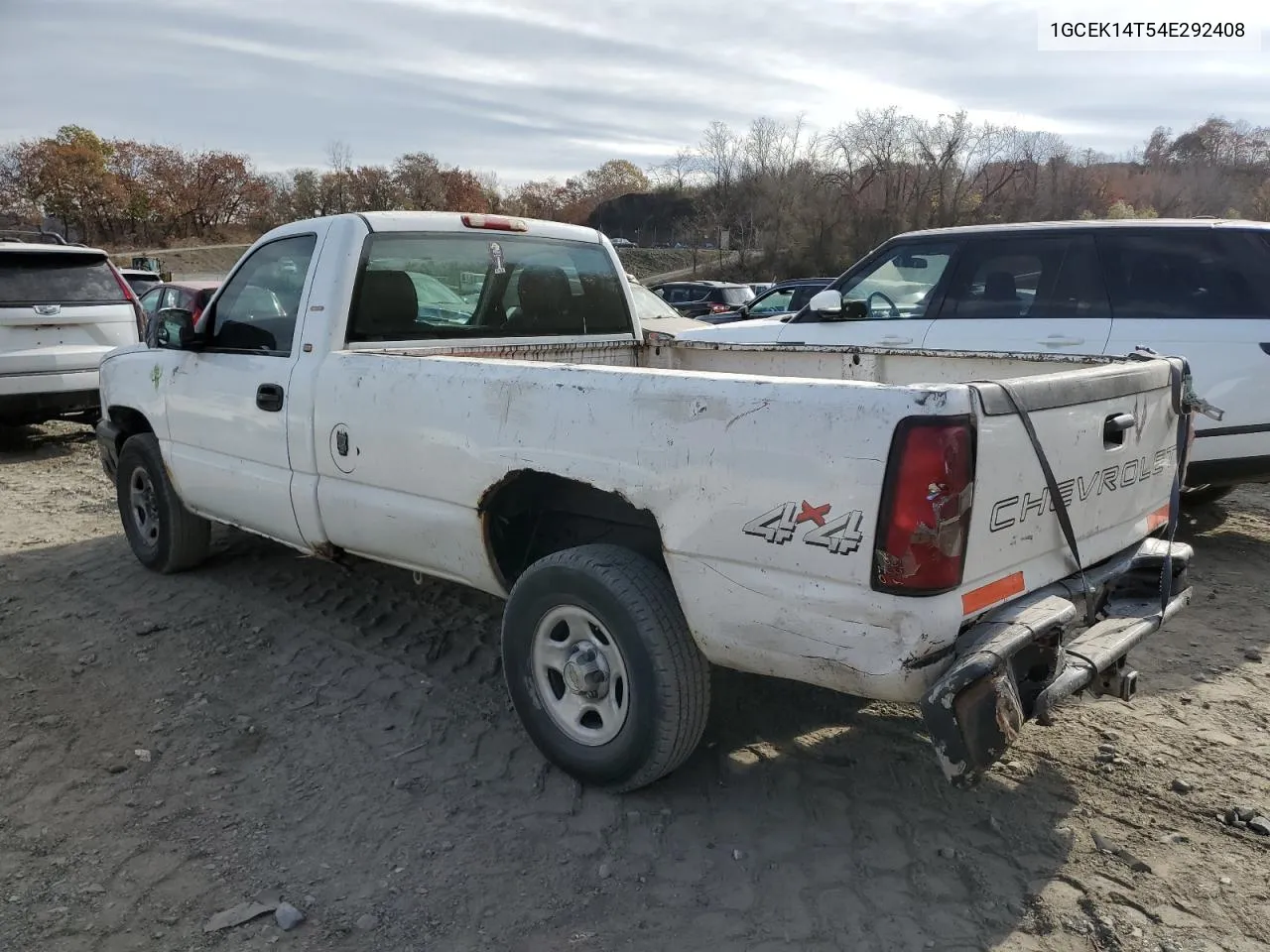 2004 Chevrolet Silverado K1500 VIN: 1GCEK14T54E292408 Lot: 79575014