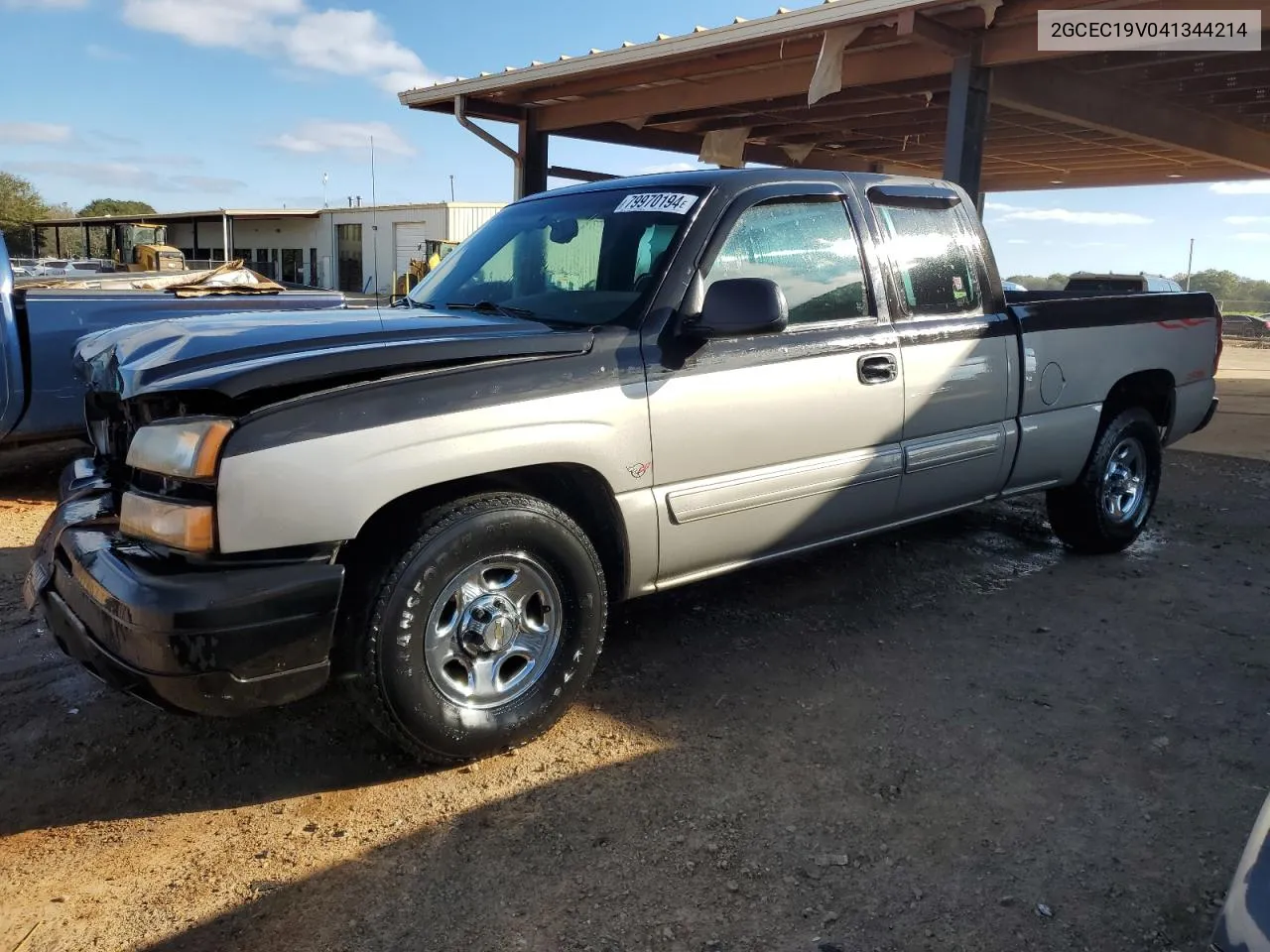 2004 Chevrolet Silverado C1500 VIN: 2GCEC19V041344214 Lot: 79970194