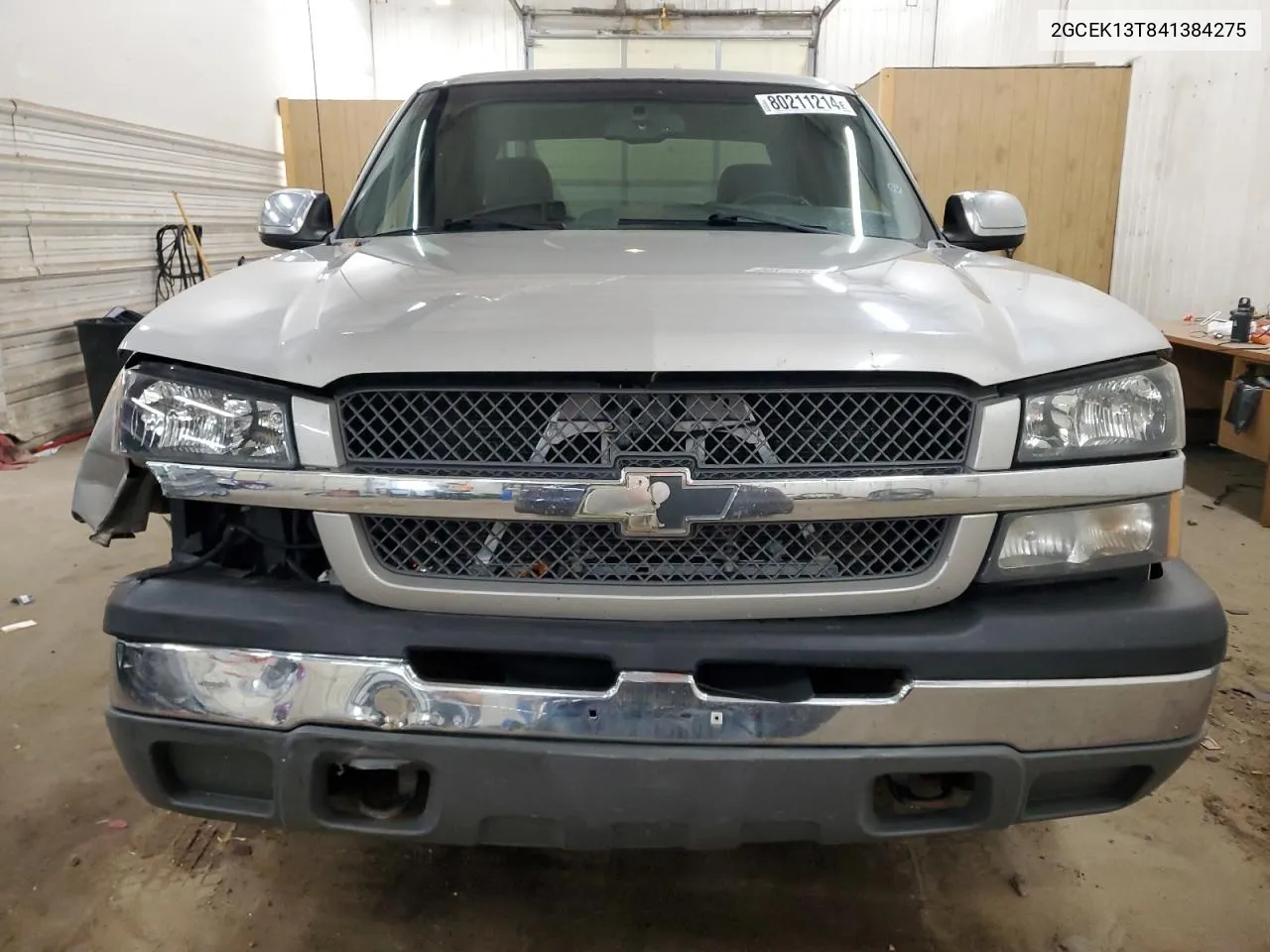 2004 Chevrolet Silverado K1500 VIN: 2GCEK13T841384275 Lot: 80211214