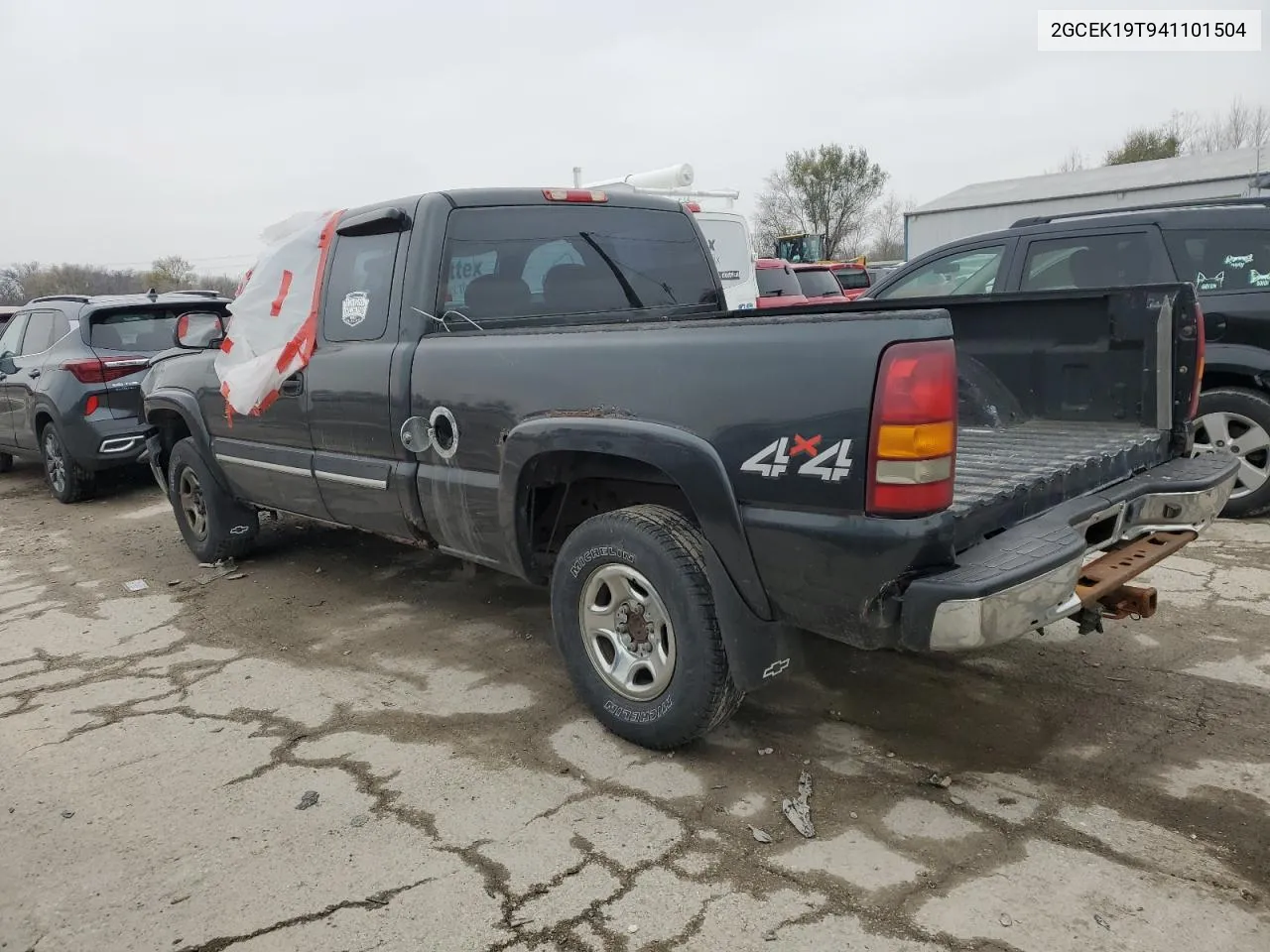 2004 Chevrolet Silverado K1500 VIN: 2GCEK19T941101504 Lot: 80237814