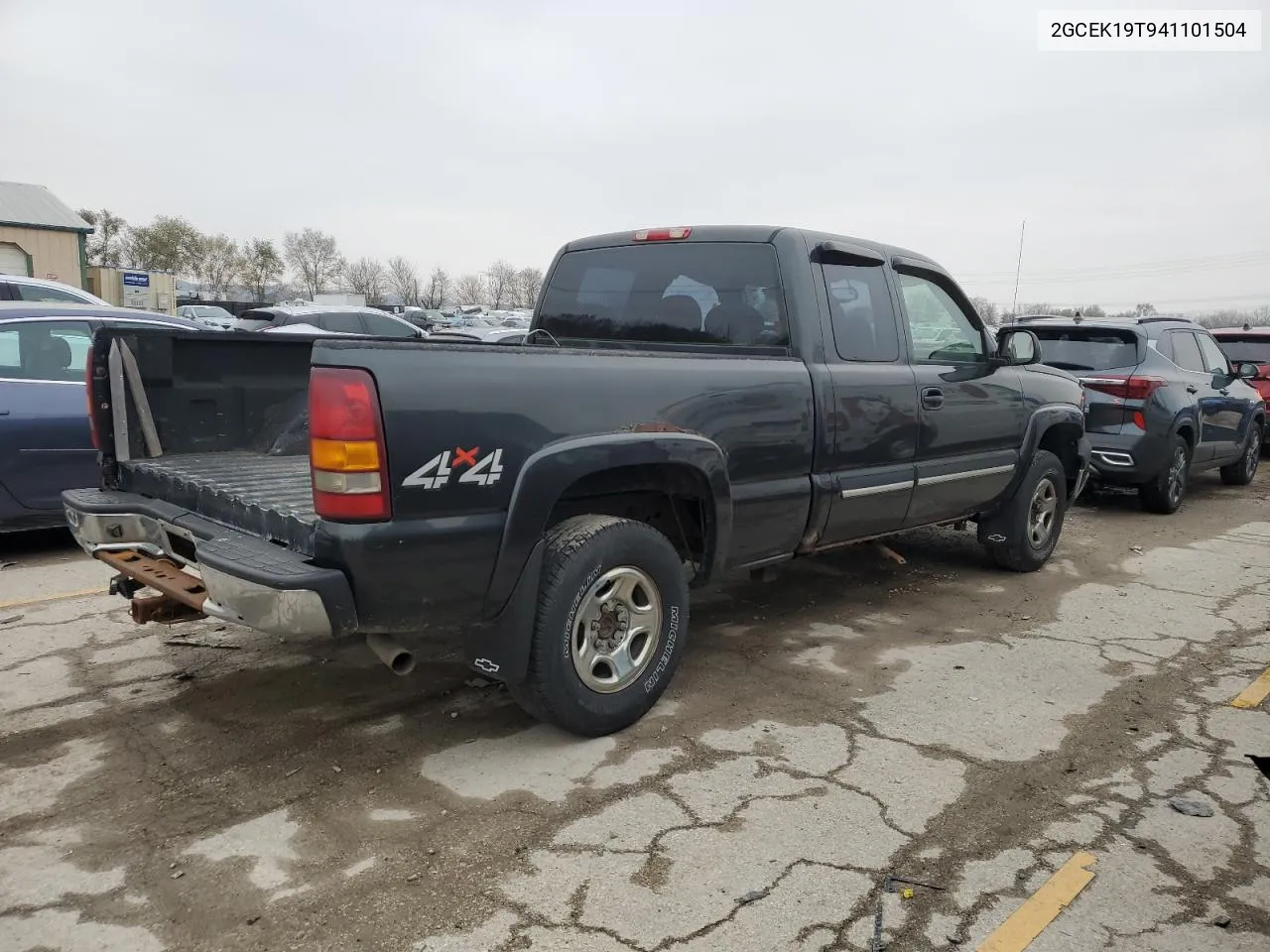 2004 Chevrolet Silverado K1500 VIN: 2GCEK19T941101504 Lot: 80237814