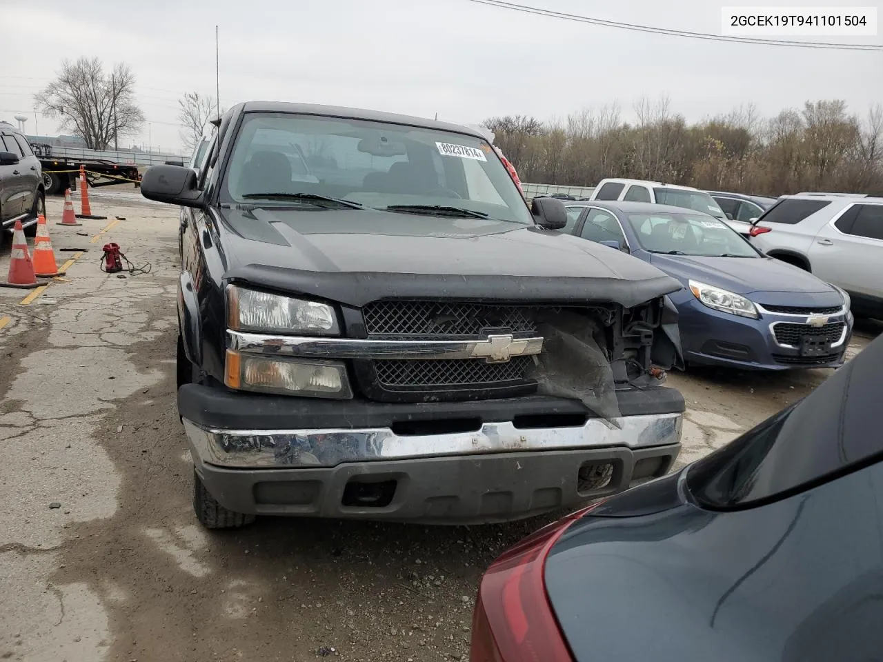 2004 Chevrolet Silverado K1500 VIN: 2GCEK19T941101504 Lot: 80237814