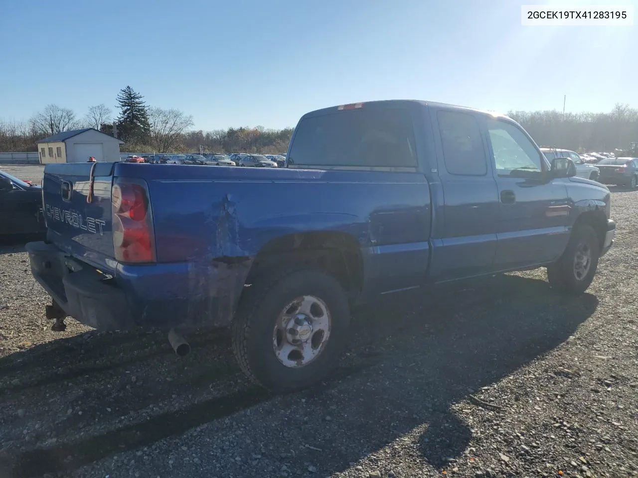 2004 Chevrolet Silverado K1500 VIN: 2GCEK19TX41283195 Lot: 80454214