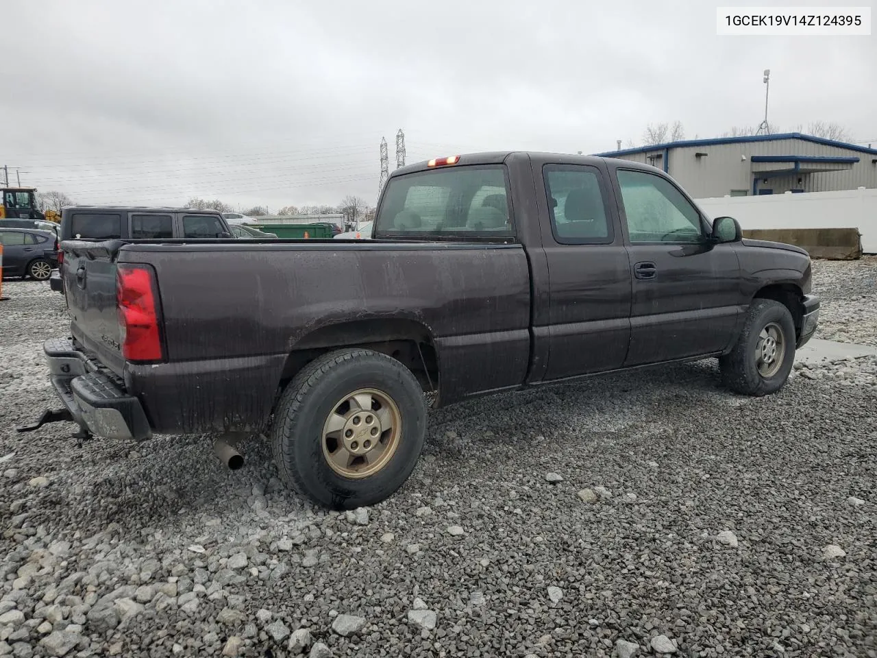 2004 Chevrolet Silverado K1500 VIN: 1GCEK19V14Z124395 Lot: 80518214