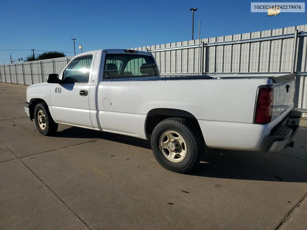 2004 Chevrolet Silverado C1500 VIN: 1GCEC14T24Z279976 Lot: 80688814