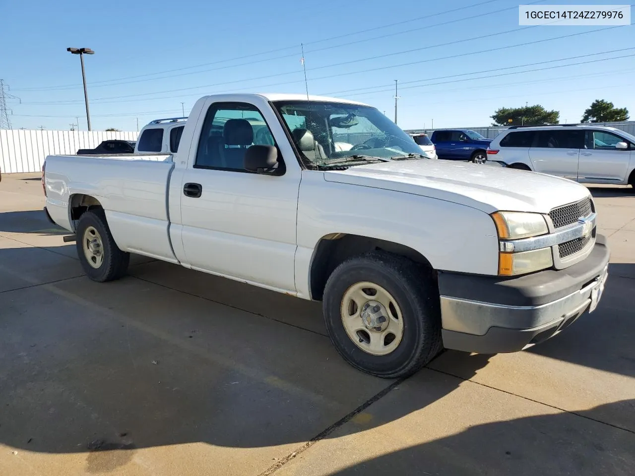 2004 Chevrolet Silverado C1500 VIN: 1GCEC14T24Z279976 Lot: 80688814