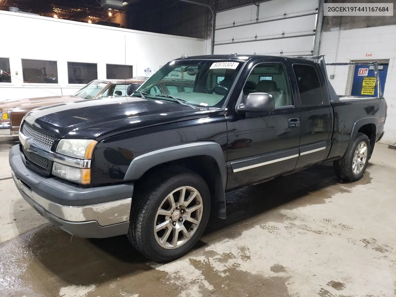 2004 Chevrolet Silverado K1500 VIN: 2GCEK19T441167684 Lot: 80870304