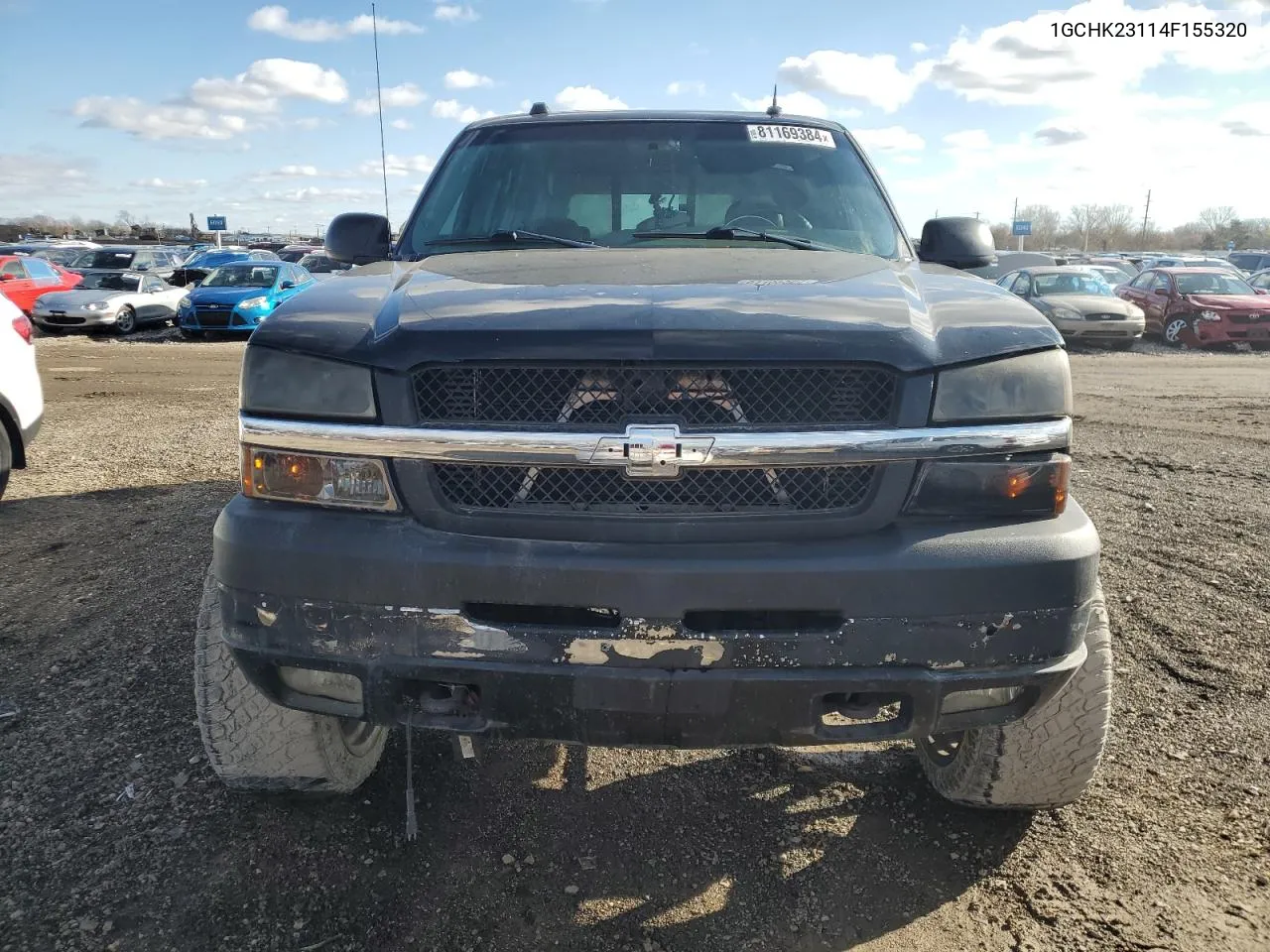 2004 Chevrolet Silverado K2500 Heavy Duty VIN: 1GCHK23114F155320 Lot: 81169384