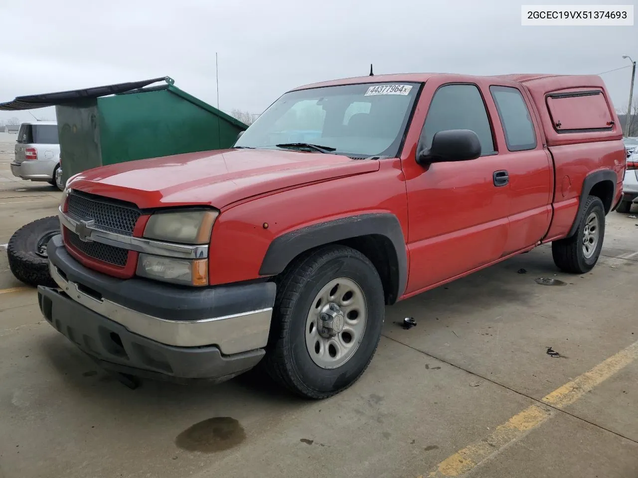 2GCEC19VX51374693 2005 Chevrolet Silverado C1500