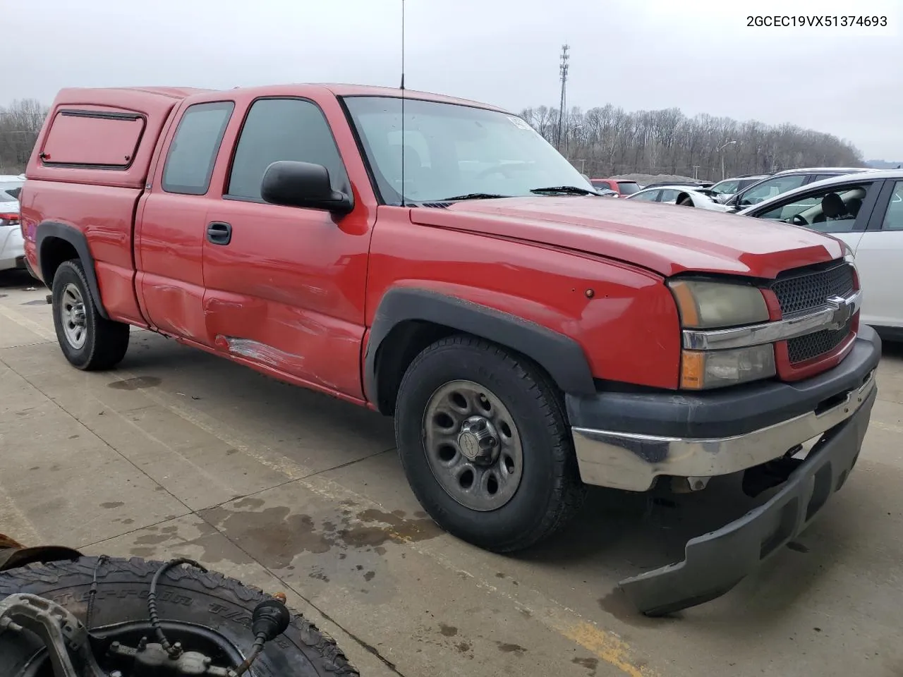 2GCEC19VX51374693 2005 Chevrolet Silverado C1500