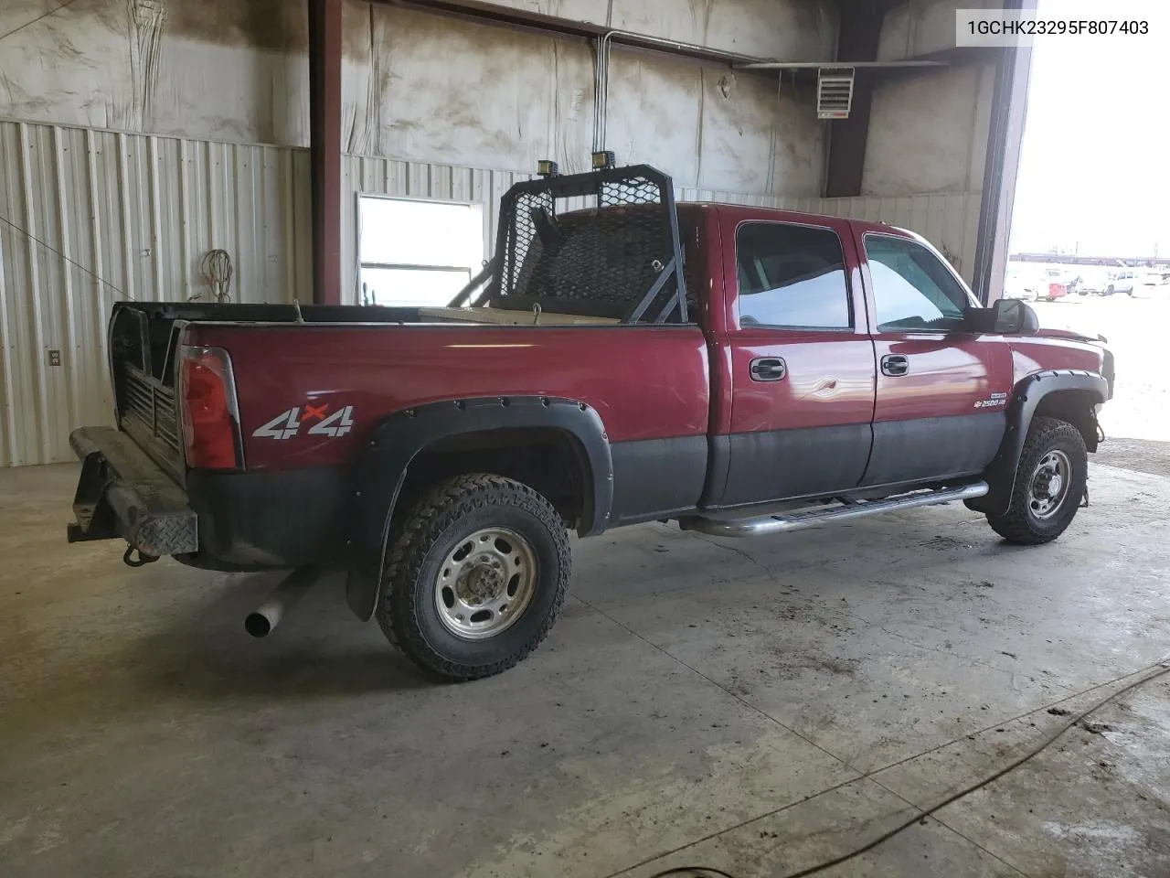 2005 Chevrolet Silverado K2500 Heavy Duty VIN: 1GCHK23295F807403 Lot: 47368214