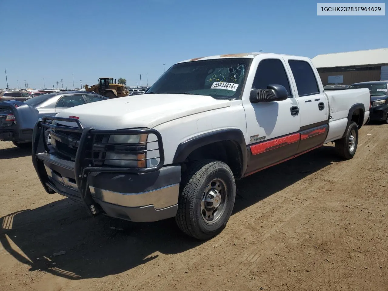 2005 Chevrolet Silverado K2500 Heavy Duty VIN: 1GCHK23285F964629 Lot: 55834414