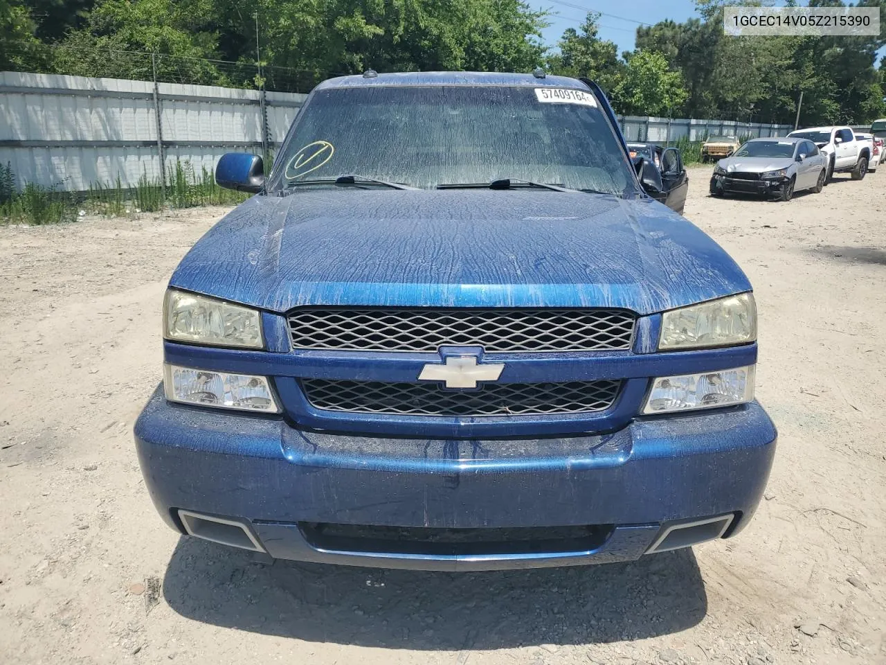 2005 Chevrolet Silverado C1500 VIN: 1GCEC14V05Z215390 Lot: 57409164