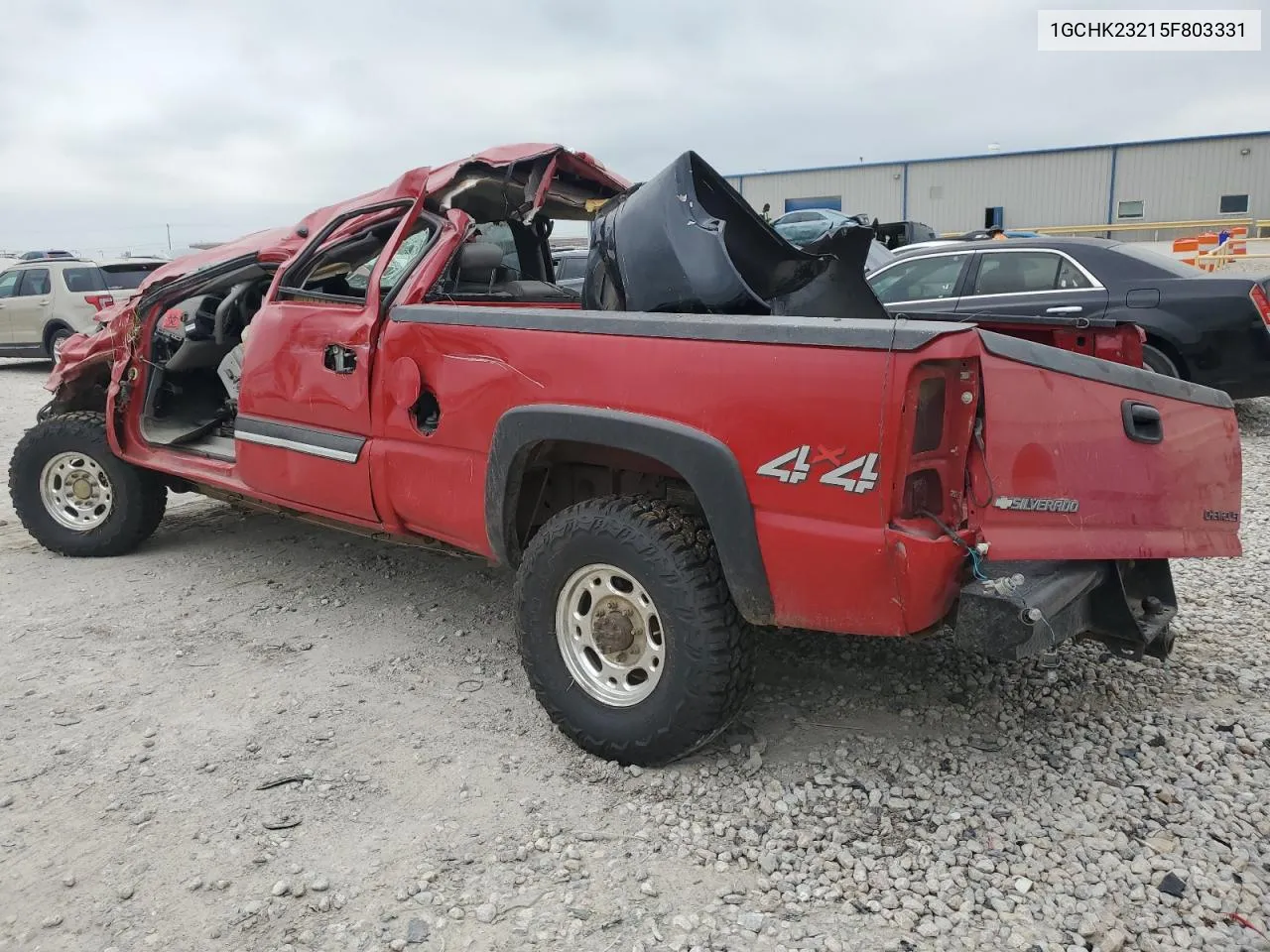 2005 Chevrolet Silverado K2500 Heavy Duty VIN: 1GCHK23215F803331 Lot: 58438314