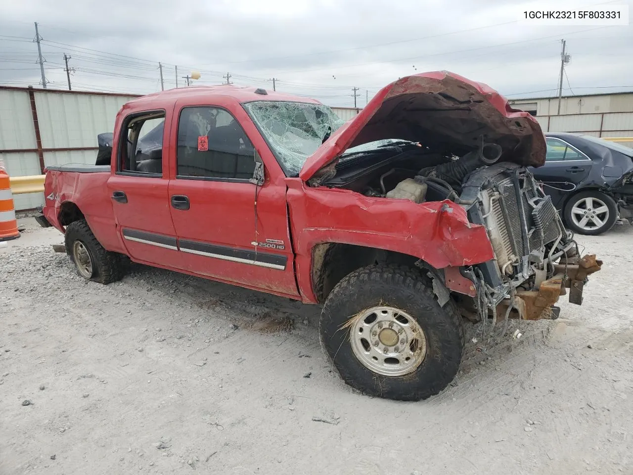 2005 Chevrolet Silverado K2500 Heavy Duty VIN: 1GCHK23215F803331 Lot: 58438314