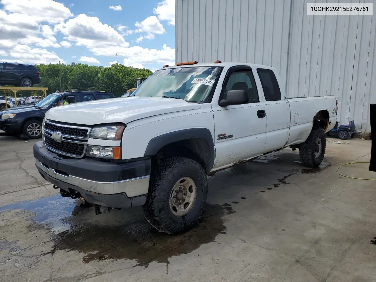 2005 Chevrolet Silverado K2500 Heavy Duty VIN: 1GCHK29215E276761 Lot: 58862124