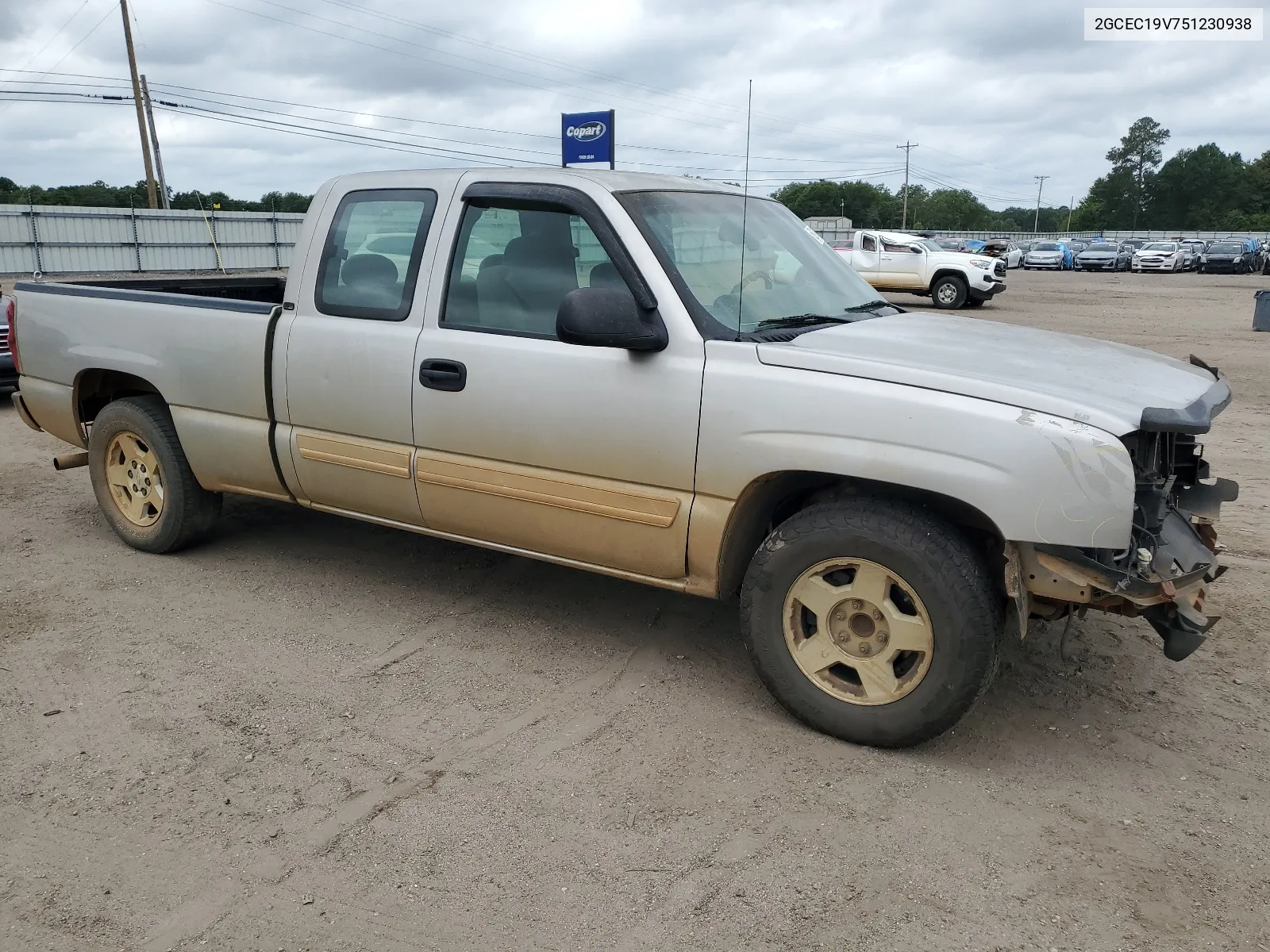 2005 Chevrolet Silverado C1500 VIN: 2GCEC19V751230938 Lot: 59131154