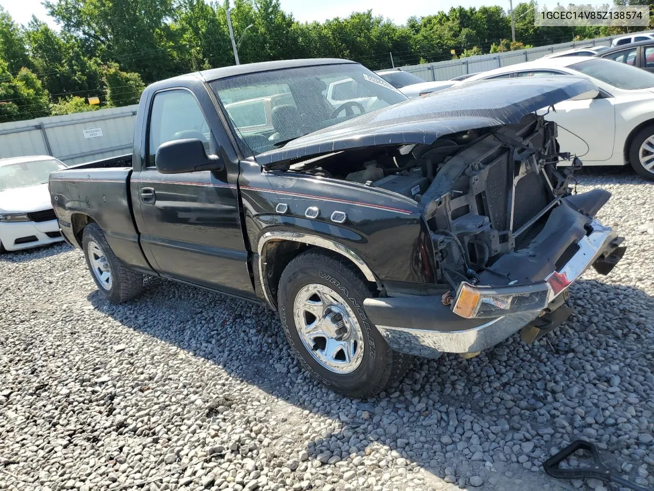 2005 Chevrolet Silverado C1500 VIN: 1GCEC14V85Z138574 Lot: 59413614