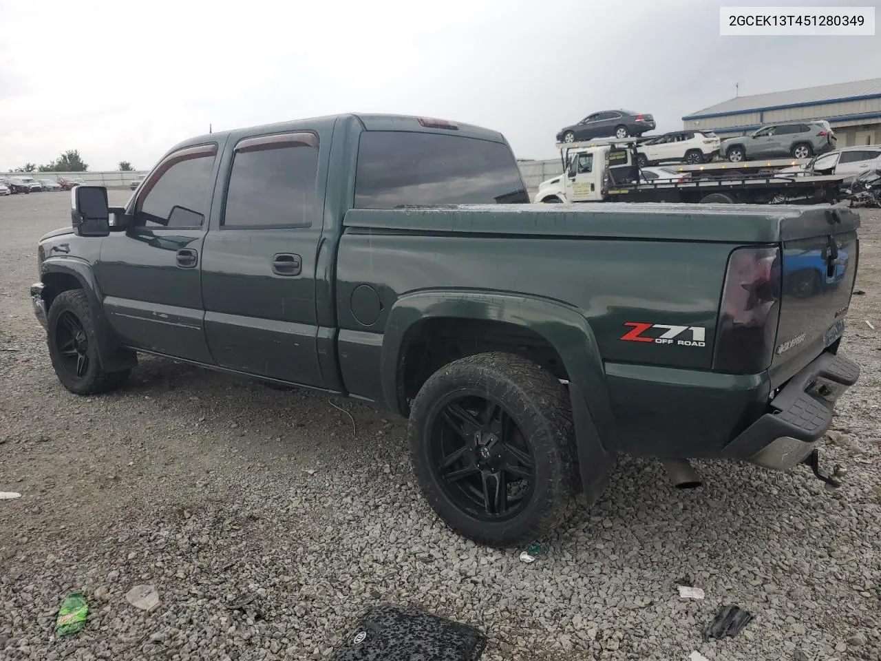 2005 Chevrolet Silverado K1500 VIN: 2GCEK13T451280349 Lot: 60151674