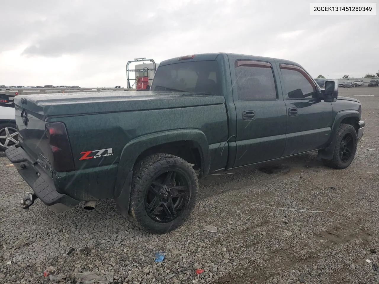 2005 Chevrolet Silverado K1500 VIN: 2GCEK13T451280349 Lot: 60151674