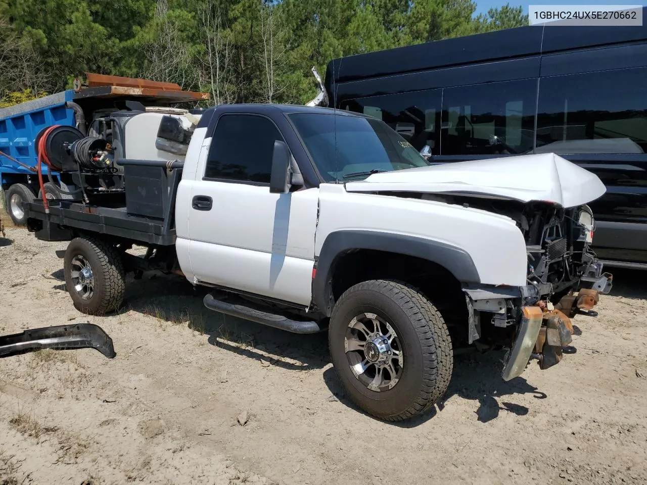 2005 Chevrolet Silverado C2500 Heavy Duty VIN: 1GBHC24UX5E270662 Lot: 60339144