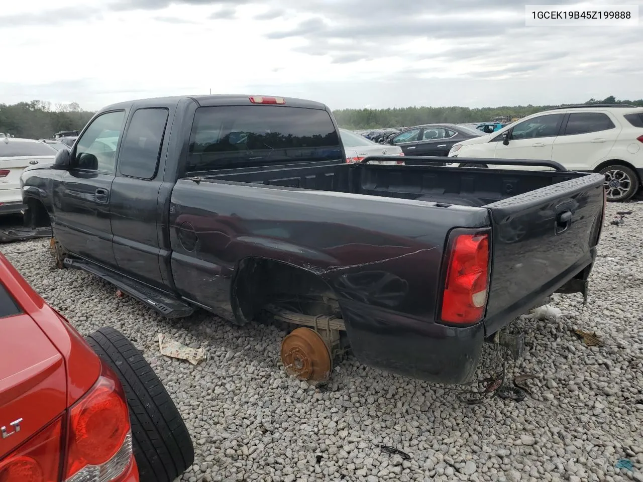 2005 Chevrolet Silverado K1500 VIN: 1GCEK19B45Z199888 Lot: 62679304