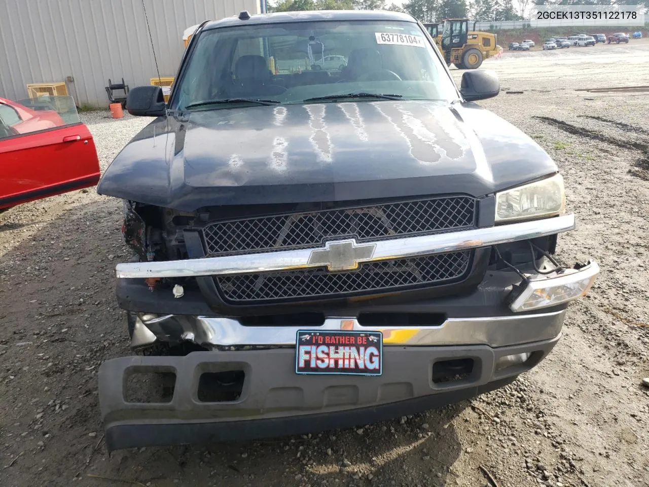 2005 Chevrolet Silverado K1500 VIN: 2GCEK13T351122178 Lot: 63778104