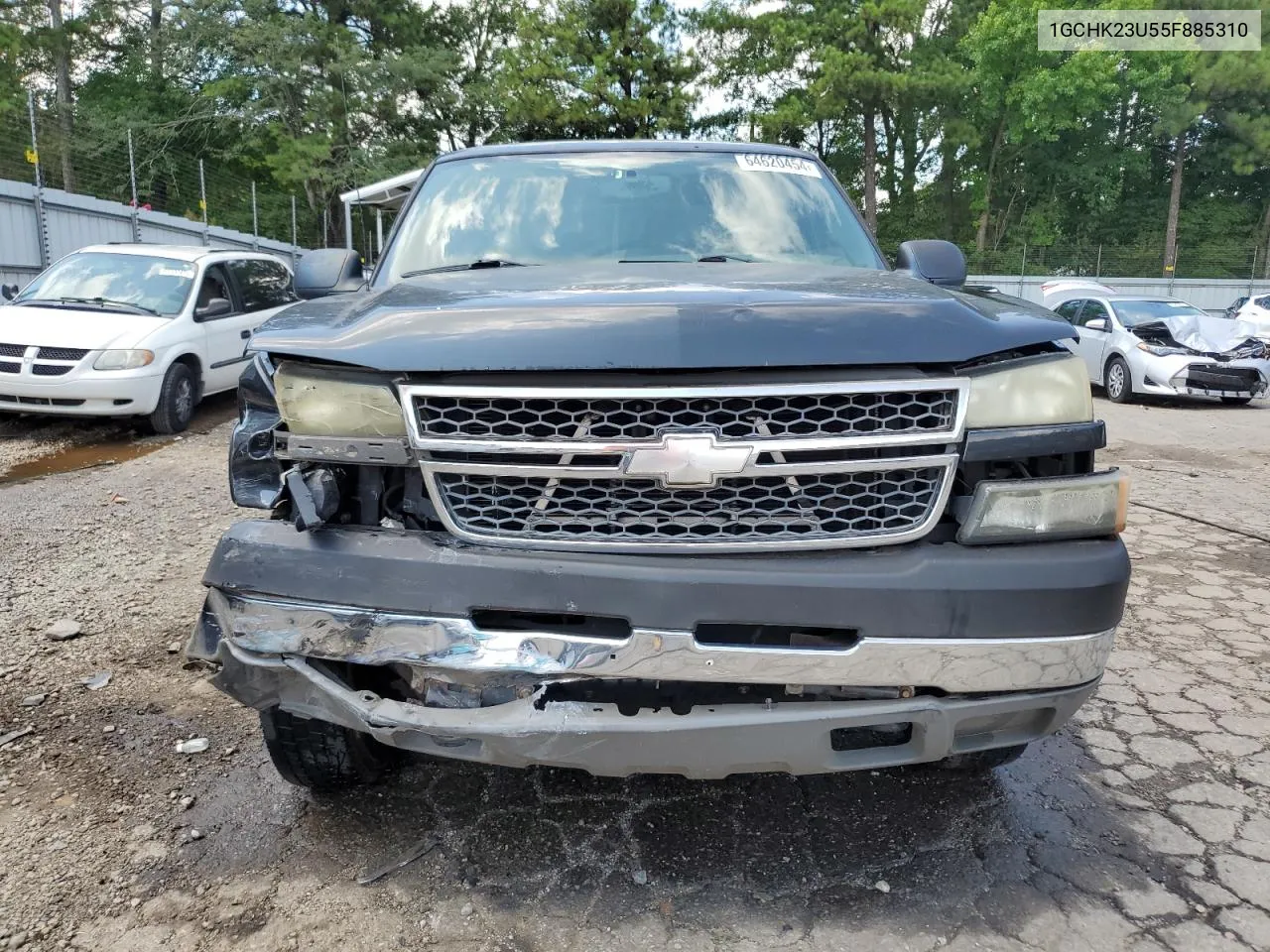 2005 Chevrolet Silverado K2500 Heavy Duty VIN: 1GCHK23U55F885310 Lot: 64620454