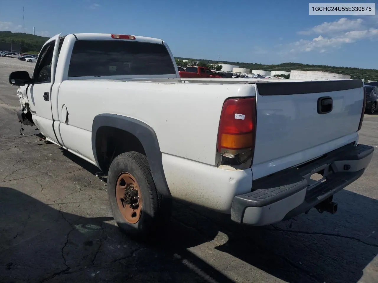 2005 Chevrolet Silverado C2500 Heavy Duty VIN: 1GCHC24U55E330875 Lot: 65260814