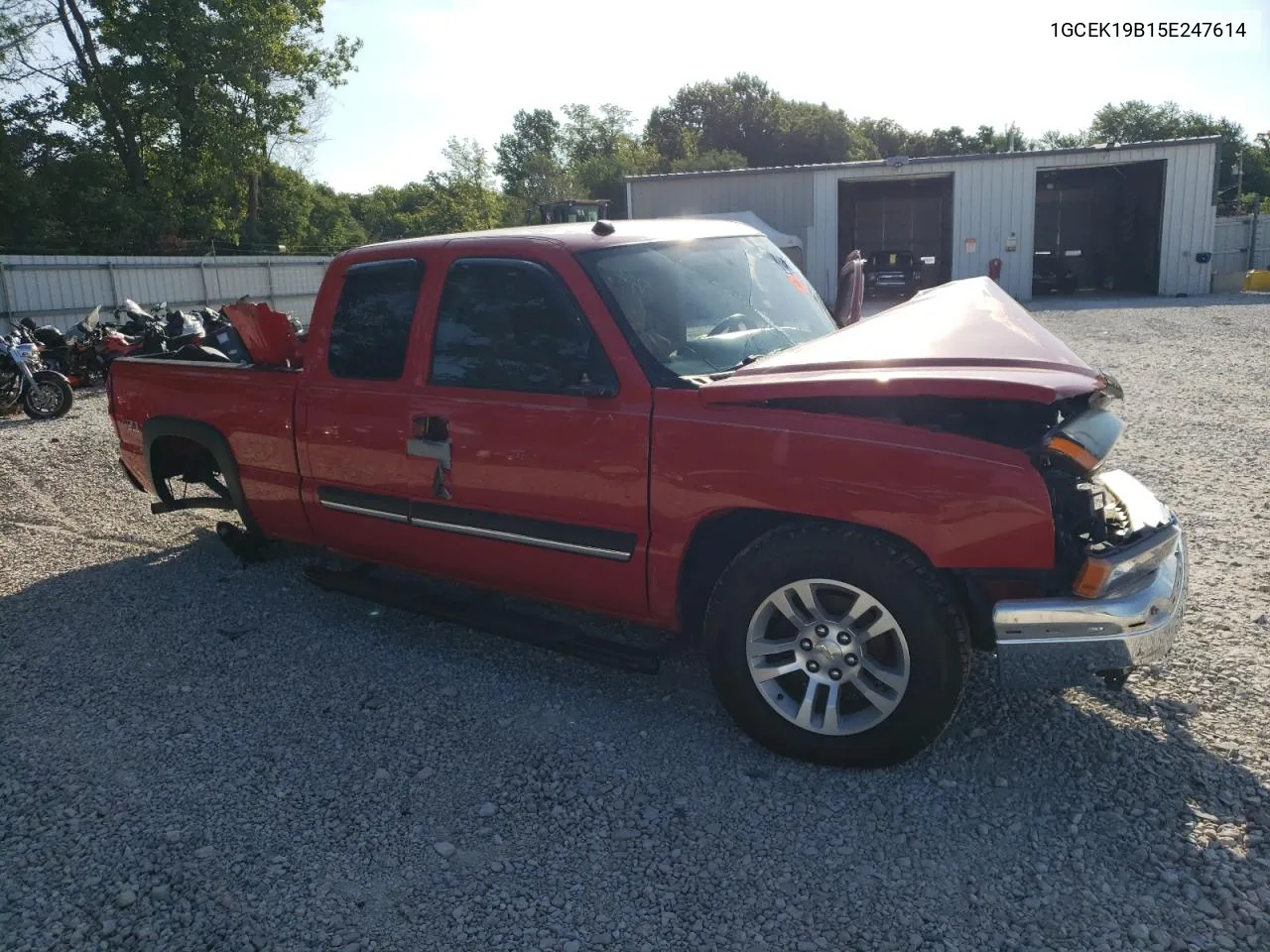 2005 Chevrolet Silverado K1500 VIN: 1GCEK19B15E247614 Lot: 65492914