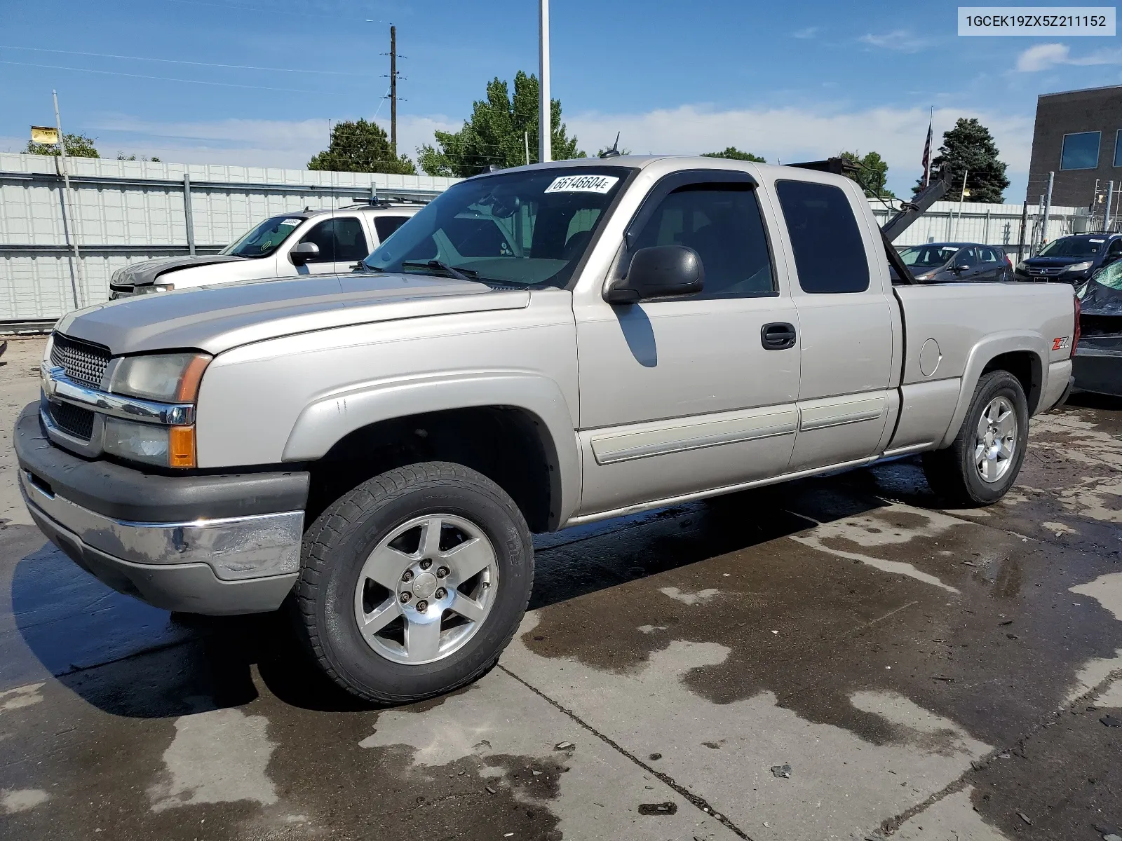 2005 Chevrolet Silverado K1500 VIN: 1GCEK19ZX5Z211152 Lot: 66146604