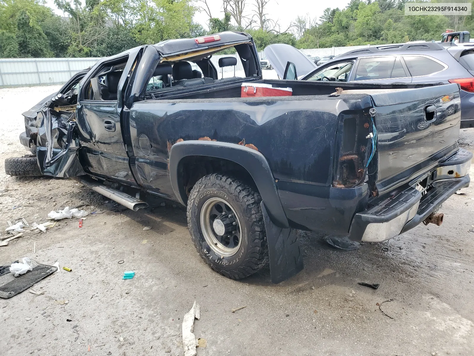 2005 Chevrolet Silverado K2500 Heavy Duty VIN: 1GCHK23295F914340 Lot: 66171794